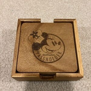 Disney passholder coasters